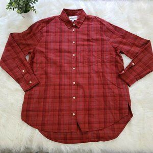 Madewell Donegal Evercrest Muck Turtleneck Sweater In Coziest Yarn Pink Large